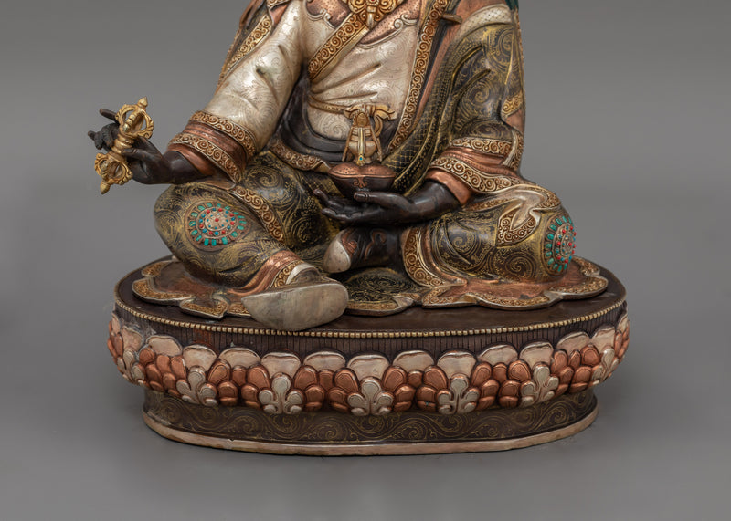 Guardian of Dharma Lotus-Born Guru Statue | Enlightened Guru Rinpoche