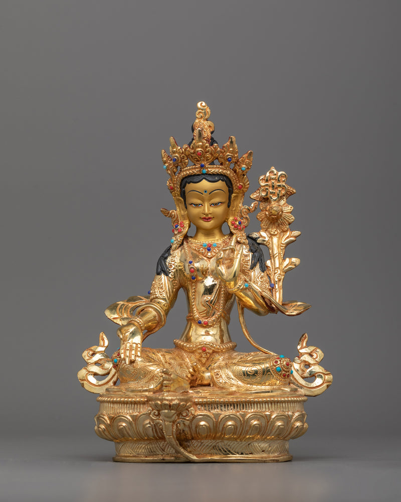 Tibetan Buddhism Sacred 21 Tara Set | Divine Collection of Spiritual Protection Statues