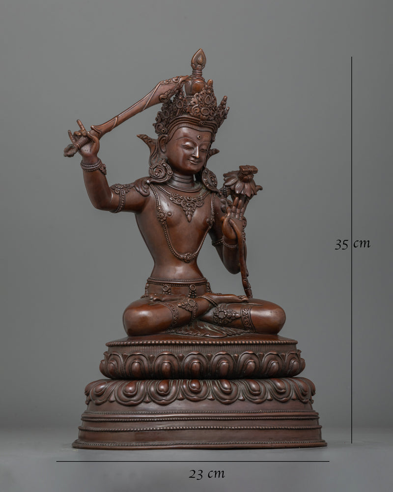 Buddhist Wisdom Figurine