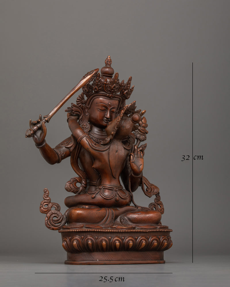 Sacred Manjushri with Consort 