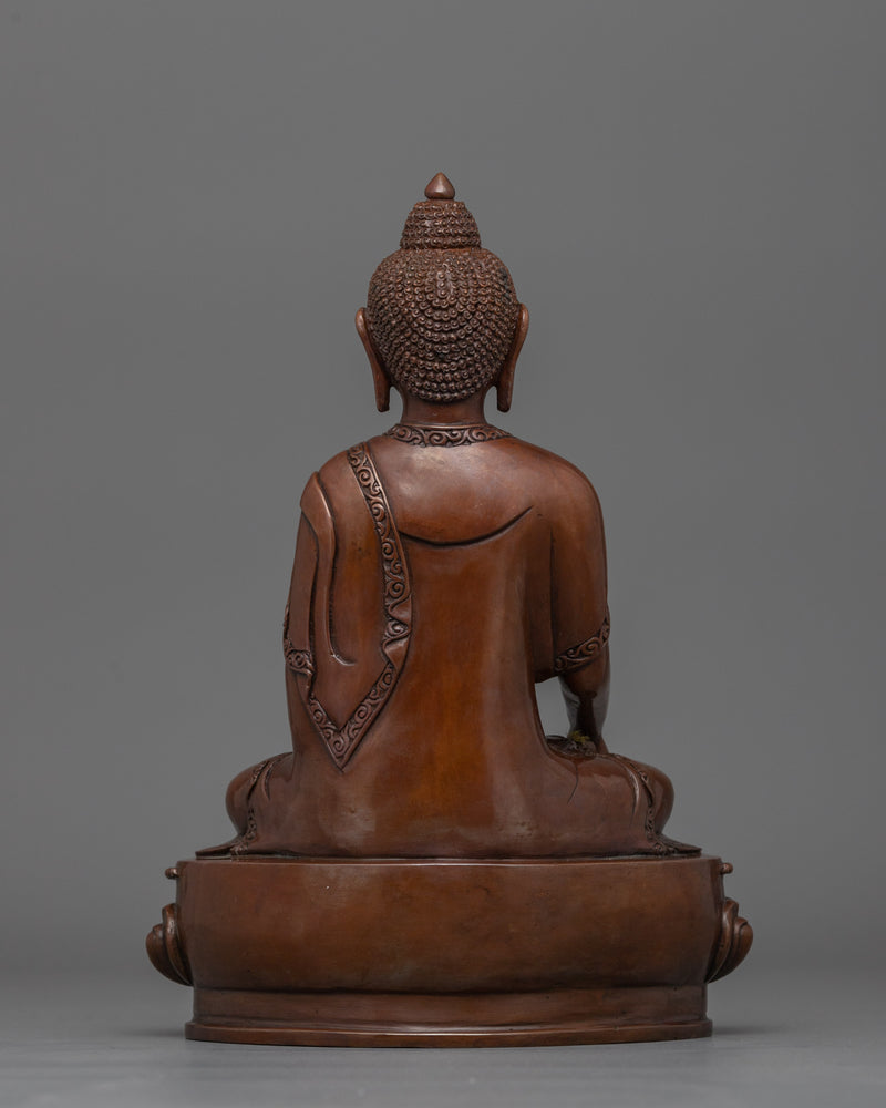 The Tranquil Meditative Shakyamuni Buddha | Sacred Icon of Spiritual Awakening