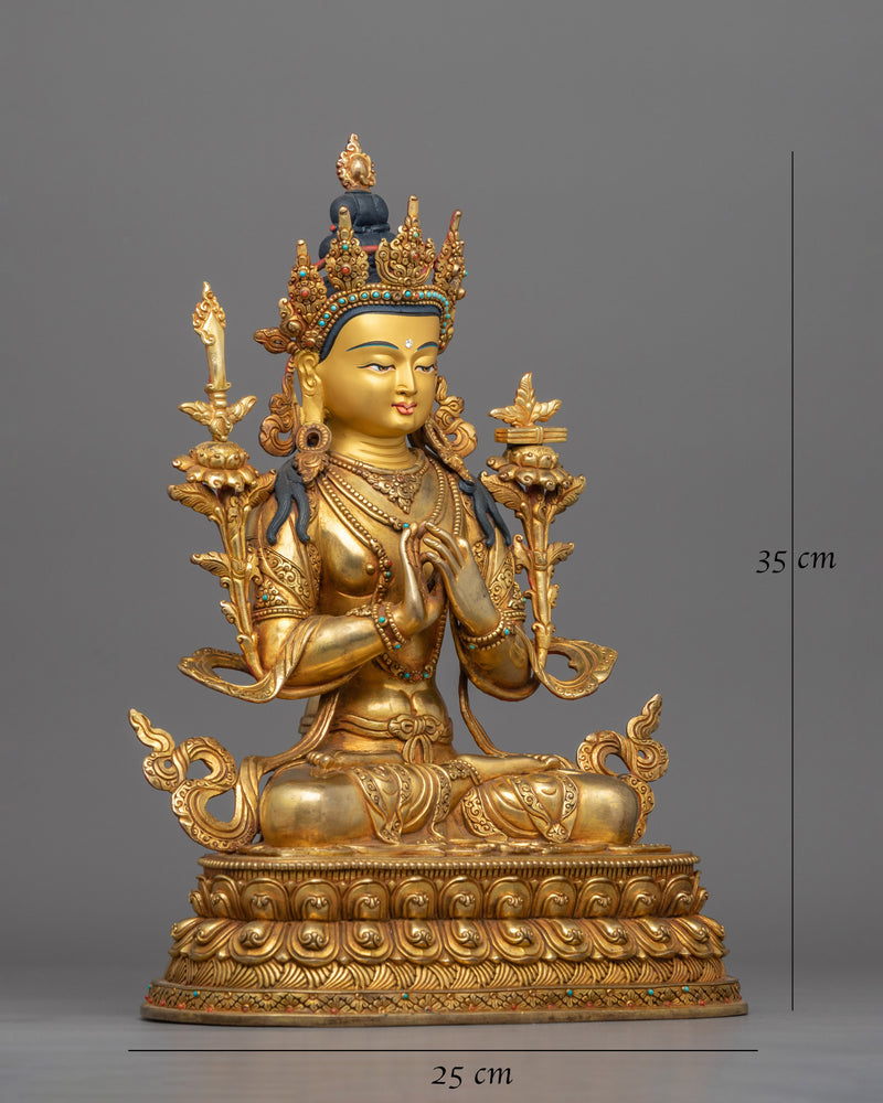 Spiritual Wisdom Figure Manjushri | Leading Practitioners Towards  Enlightenment