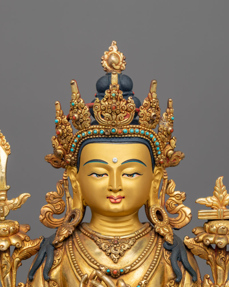 Spiritual Wisdom Figure Manjushri | Leading Practitioners Towards  Enlightenment