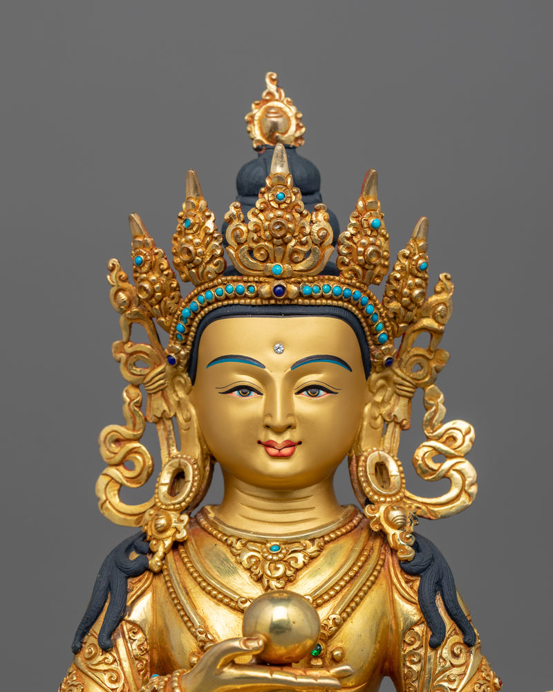 Afterlife Protector Kshitigarbha Statue | Tibetan Guardian of Souls