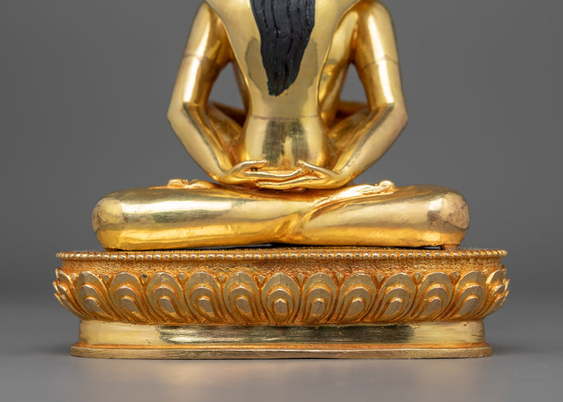 Union of Samanthabhadra with Consort Figure | Symbol of Balanced Wisdom and Compassion