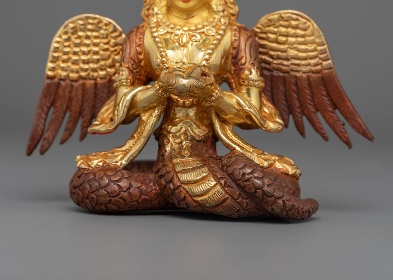 Handmade Sacred Naga Kanya Statue | Invites Blessings of Abundance, Harmony, and Wisdom