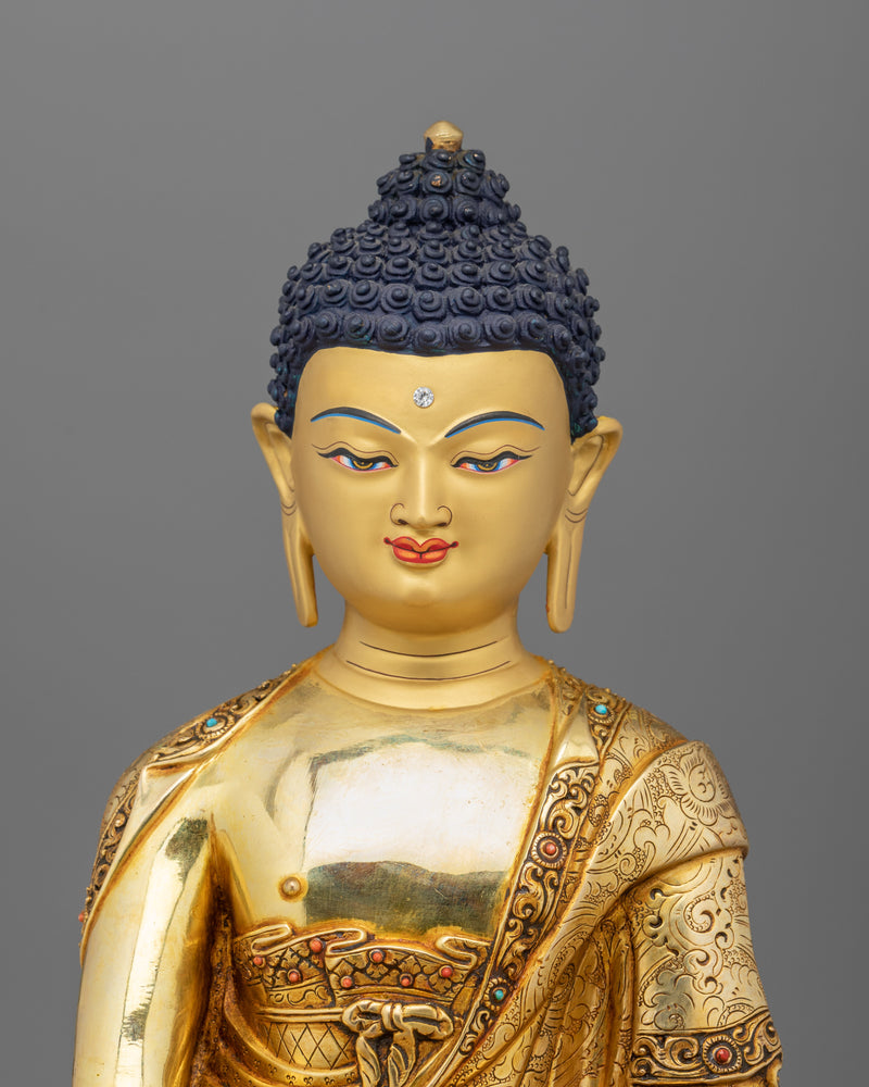 The Awakened One Buddhist Symbol Shakyamuni Buddha | Essence of Enlightenment