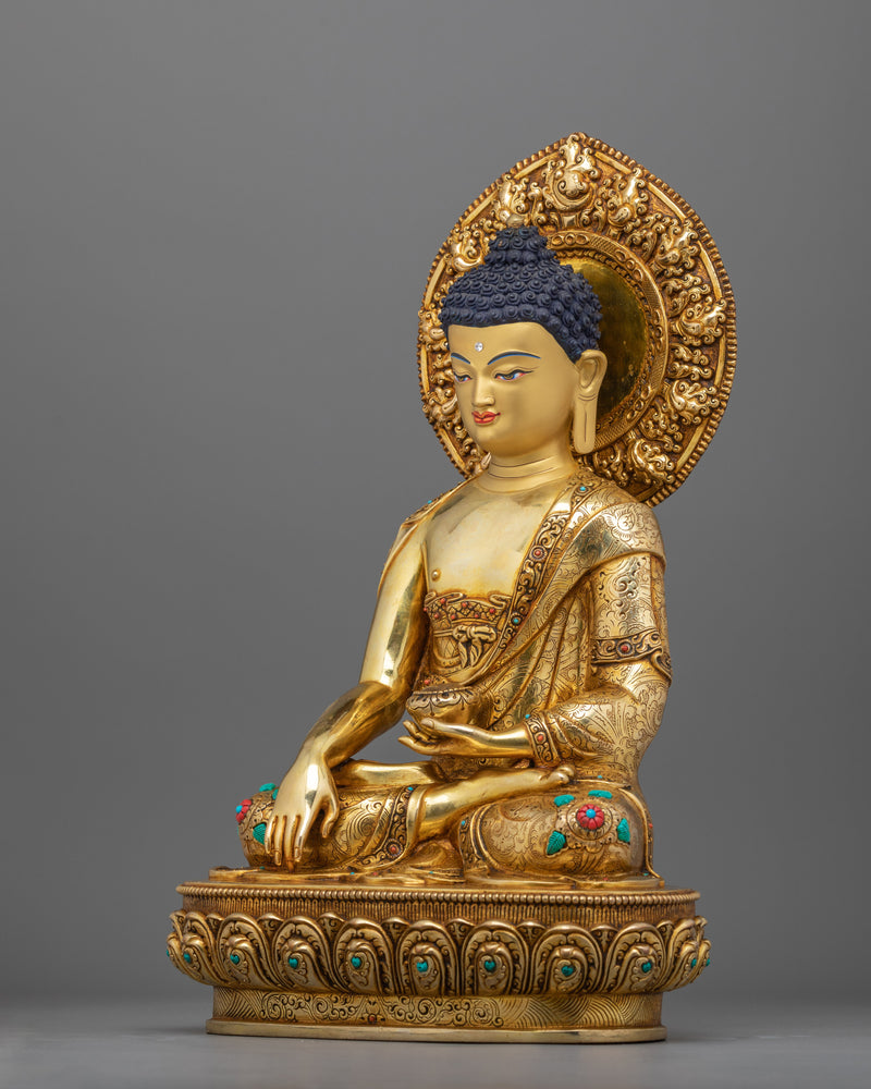 The Awakened One Buddhist Symbol Shakyamuni Buddha | Essence of Enlightenment