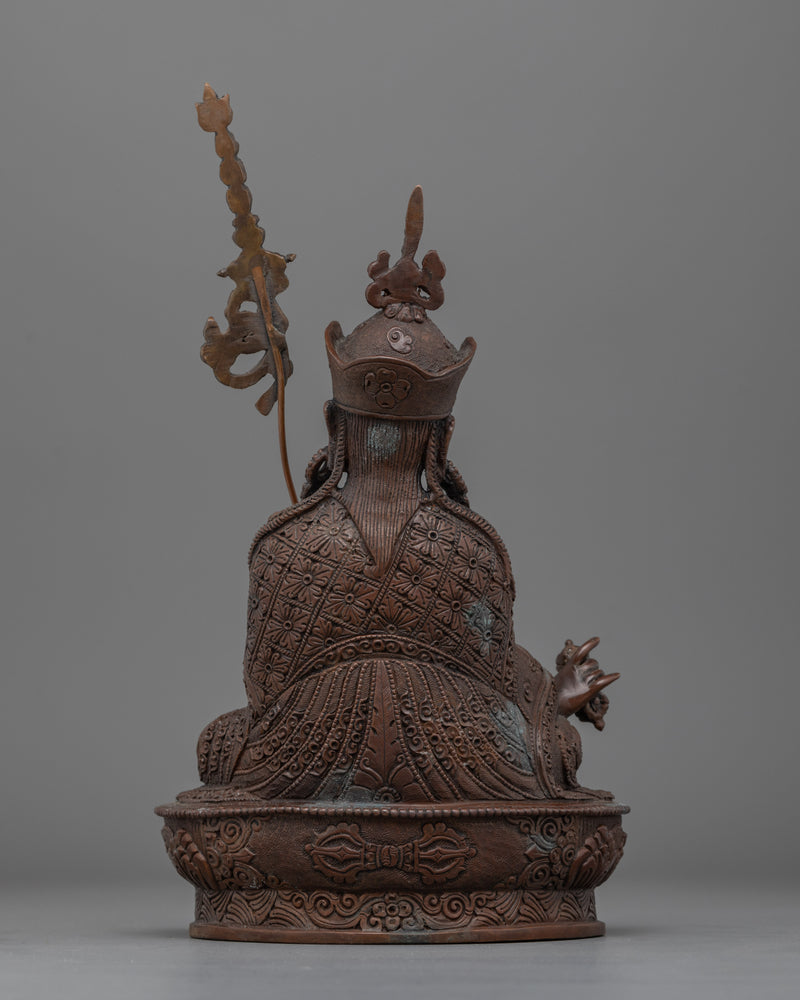 Lotus Born Deity Guru Rinpoche Figurine | Master of Vajrayana and Tantra