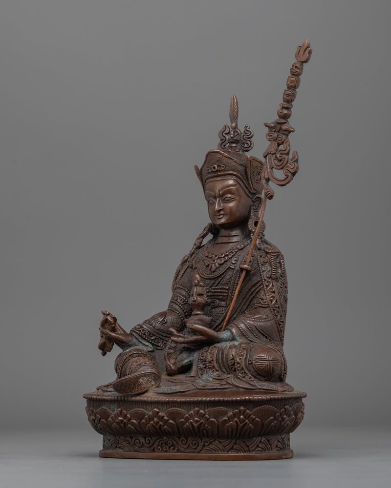 Lotus Born Deity Guru Rinpoche Figurine | Master of Vajrayana and Tantra