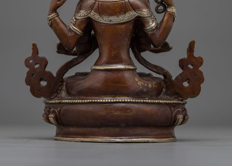 Lord Chenresig Figurine for Enlightenment | Bodhisattva of Compassionate Action