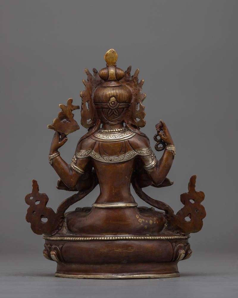 Lord Chenresig Figurine for Enlightenment | Bodhisattva of Compassionate Action