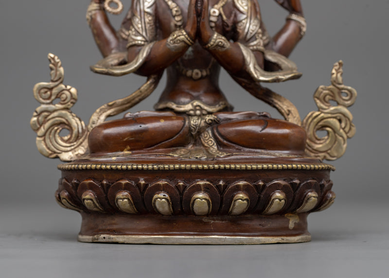 Lord Chenresig Figurine for Enlightenment | Bodhisattva of Compassionate Action