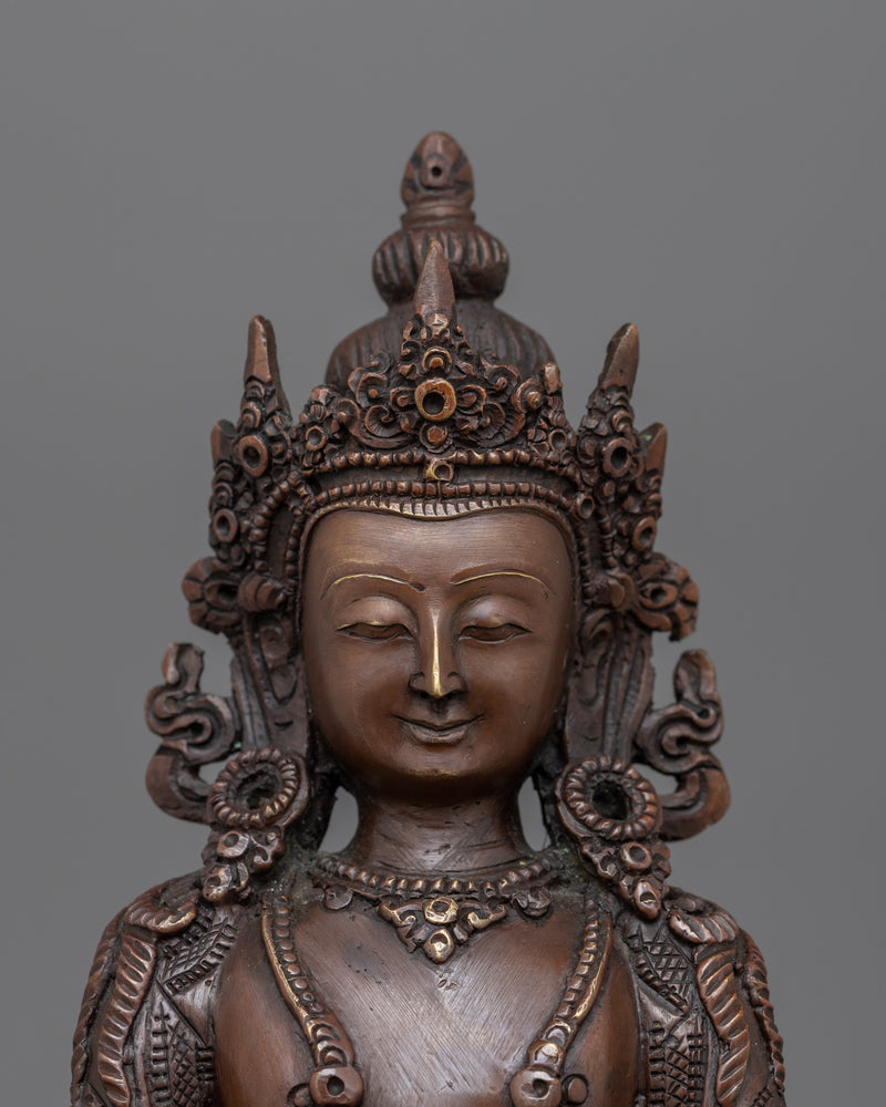 Amitayus Statue for Spiritual Immortality | Symbol of Longevity and Compassion