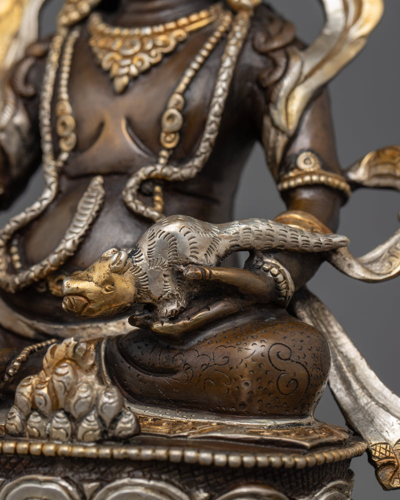 Buddhist Wealth Deity Dzambhala Statue | Symbol of Abundance and Spiritual Enrichment