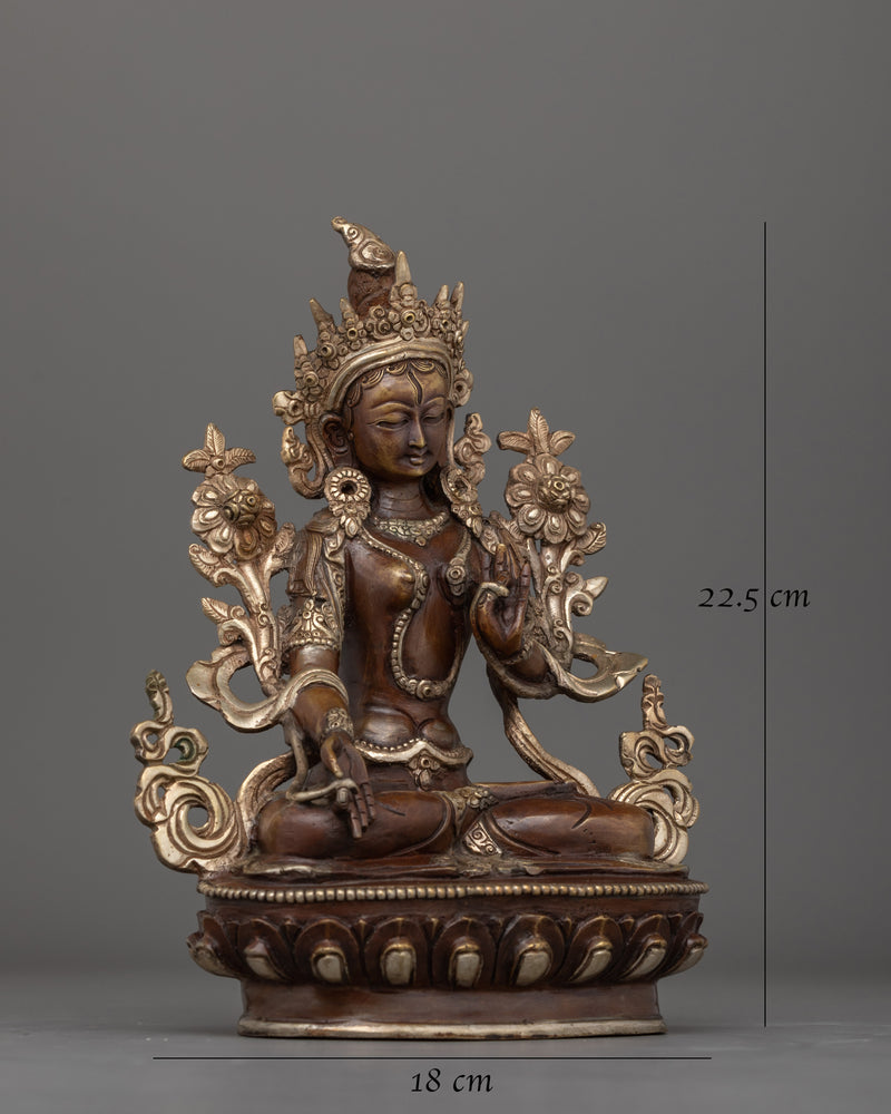  Goddess White Tara Figure