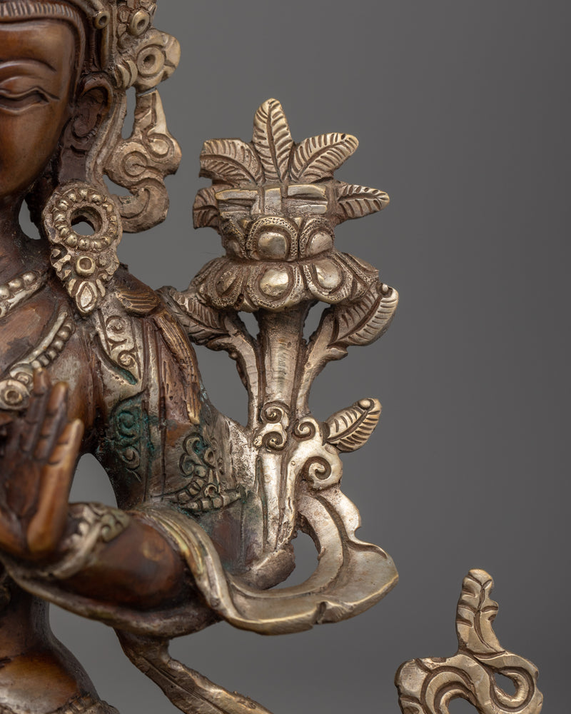 Manjushri with Sword of Awareness Statue | Buddhist Protector of Wisdom