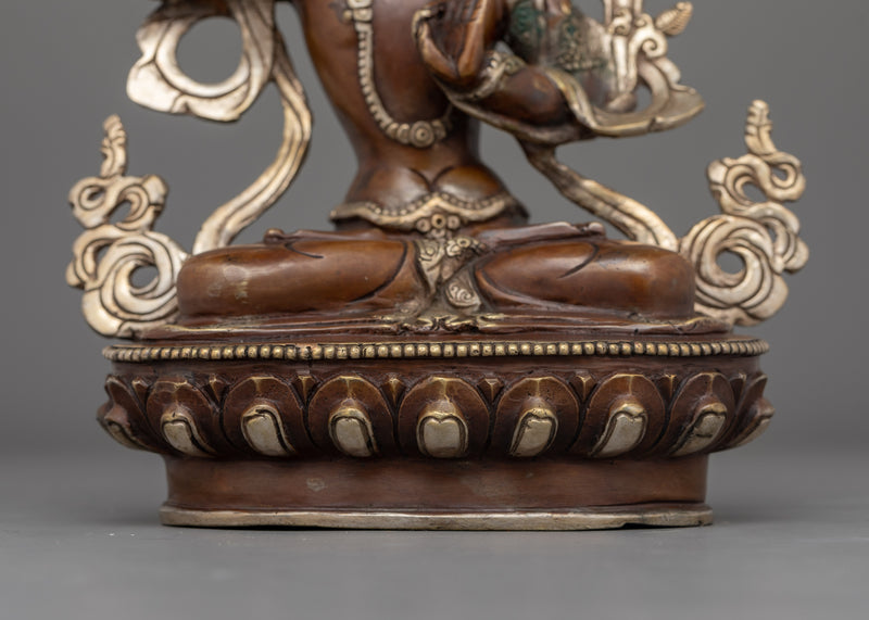 Manjushri with Sword of Awareness Statue | Buddhist Protector of Wisdom