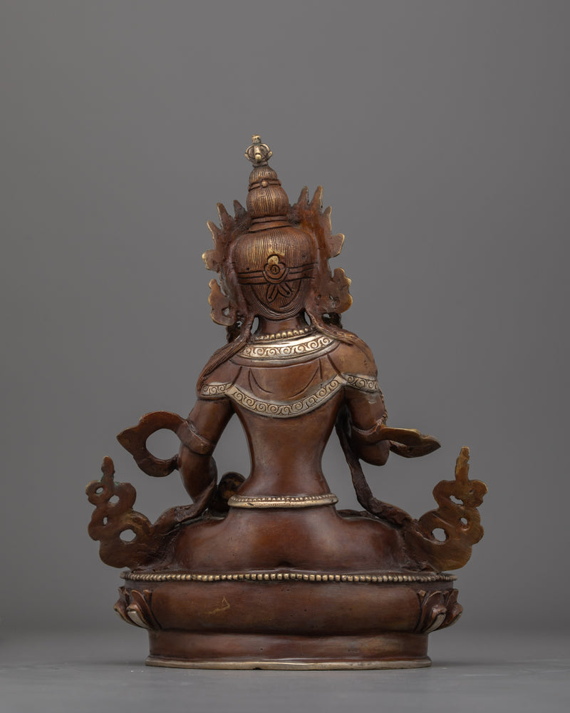 Enlightened Vajrasattva Dorje Sempa (Dorsem) Statue | Embodiment of Purification