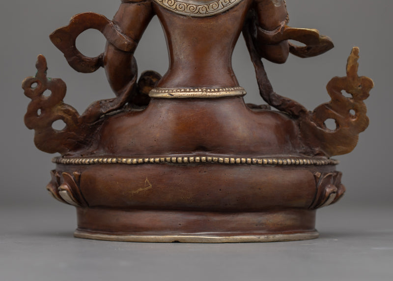 Enlightened Vajrasattva Dorje Sempa (Dorsem) Statue | Embodiment of Purification