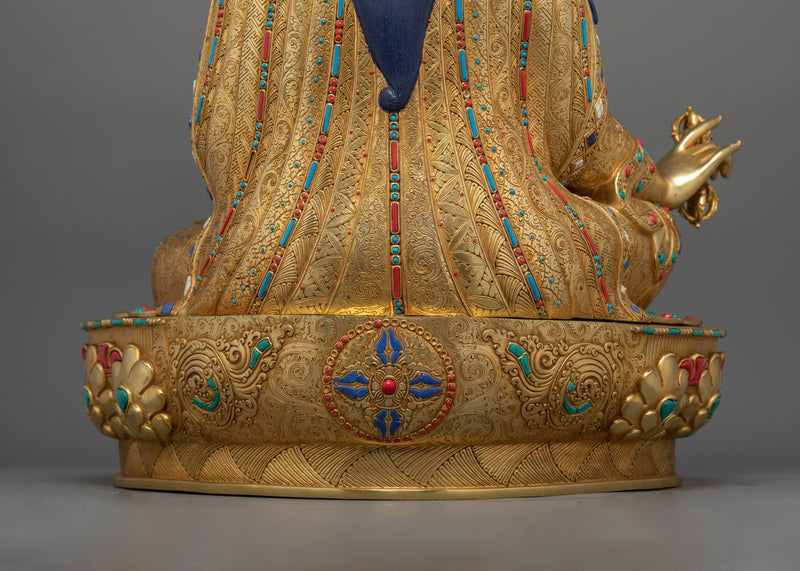 Tibetan Master Guru Rinpoche Figurine | The Precious Teacher of Tibetan Buddhism