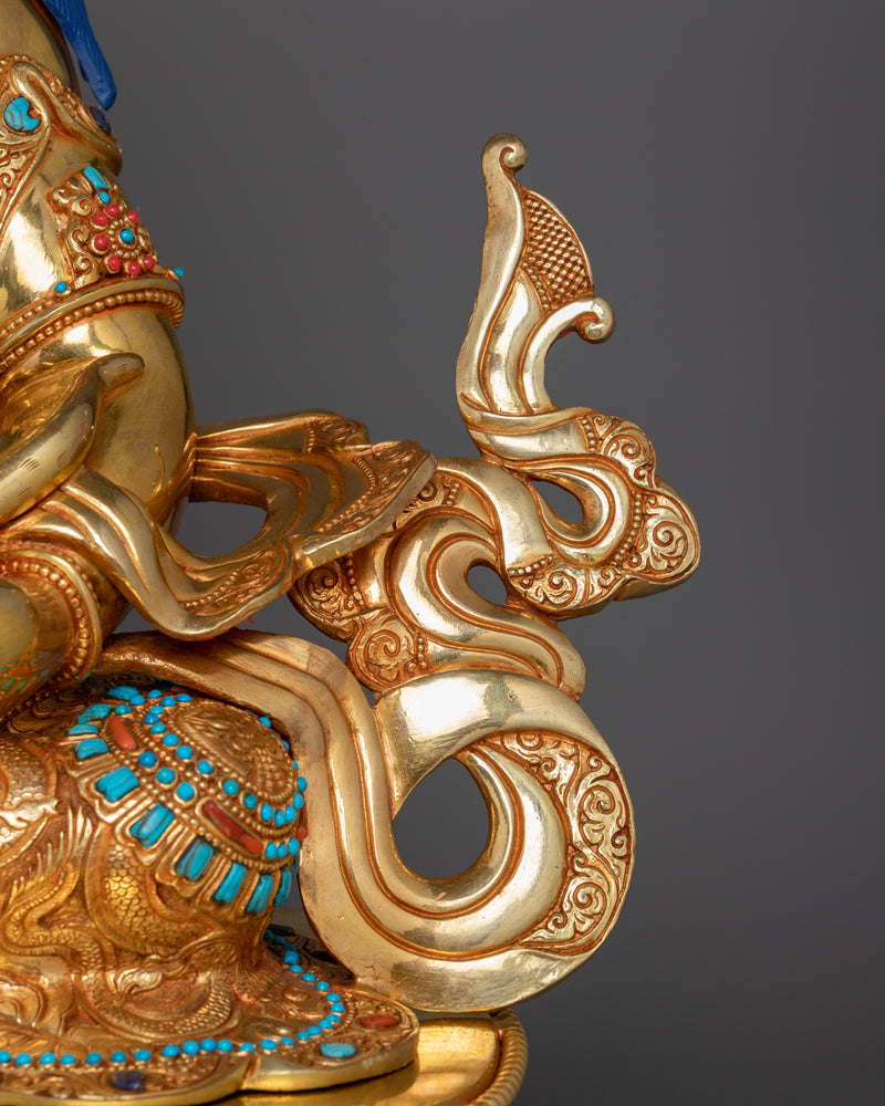 God of Abundance and Blessings Dzambhala Statue | Symbol of Material and Spiritual Wealth