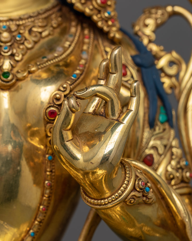 Compassionate Tibetan Buddhism Green Tara Rupa | The Swift Liberator