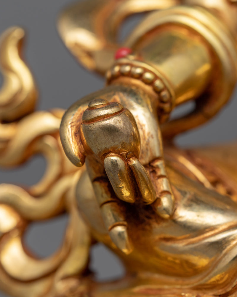 Dzambhala Wealth's Treasure Trove of Prosperity | Precious Golden Deity