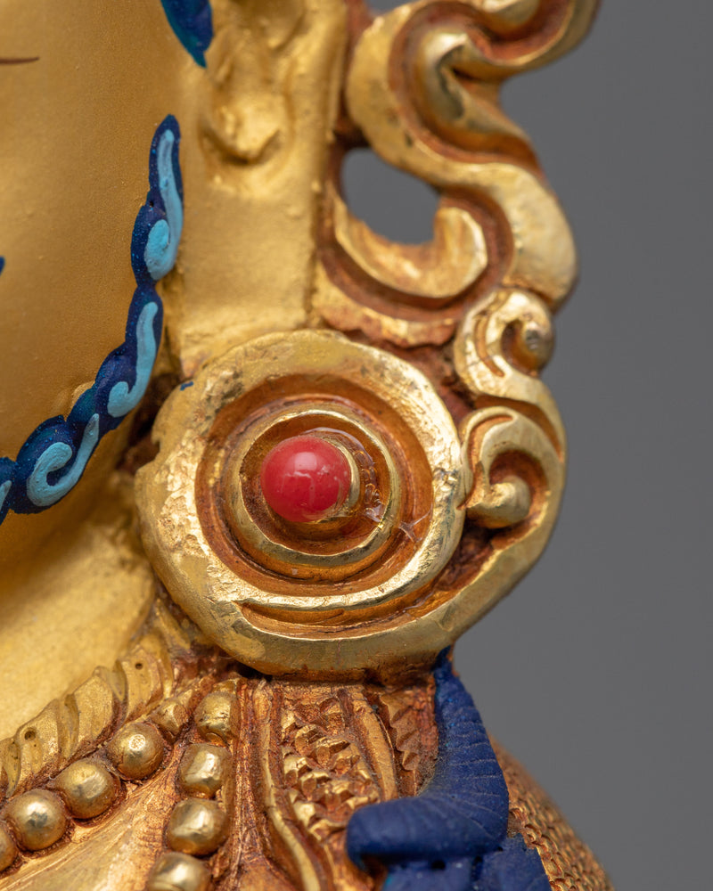 Dzambhala Wealth's Treasure Trove of Prosperity | Precious Golden Deity