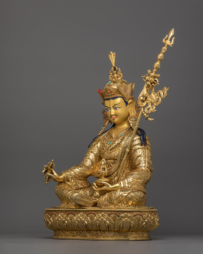 Guru Rinpoche The Lotus-Born Master of Enlightenment | Tantric Buddha with Wisdom