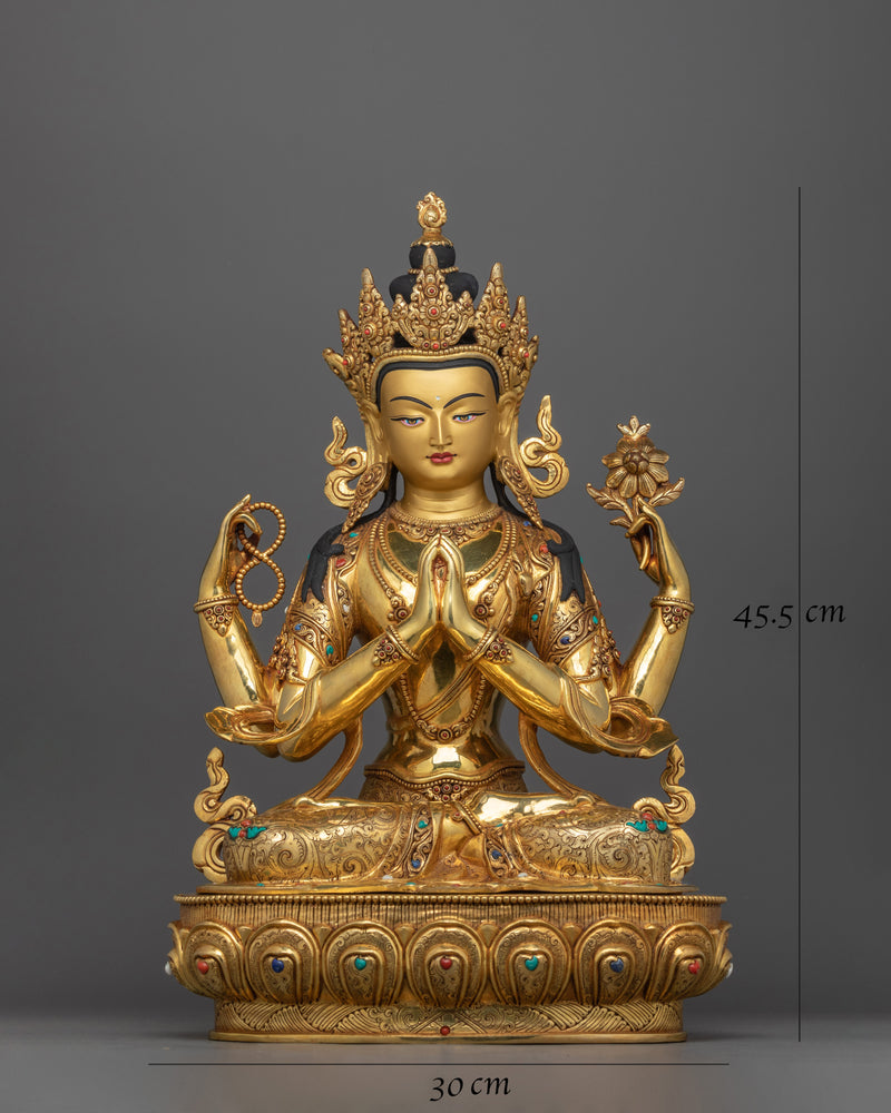 bodhisattva-set-statue