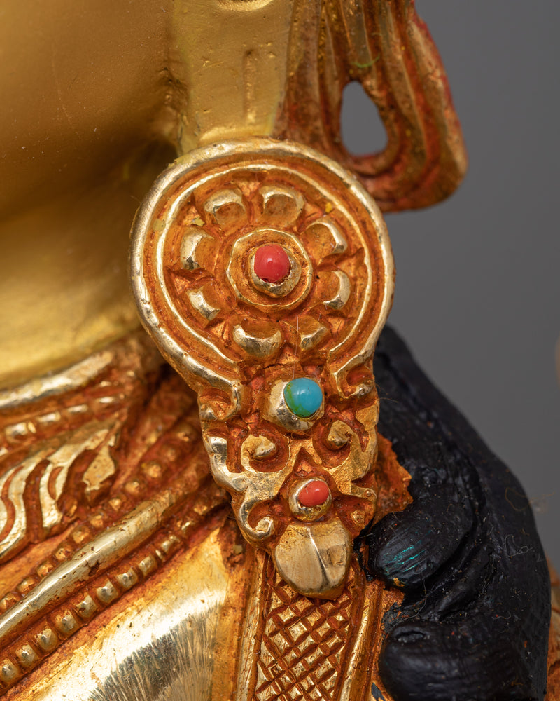 Vajrayana Buddha Green Tara Figurine | The Embodiment of Compassion