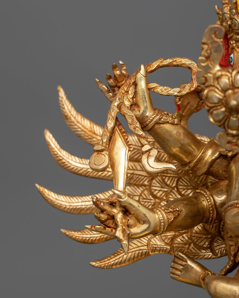 Hayagriva Yidam Statue for Shrine | The Wrathful Protector of Wisdom