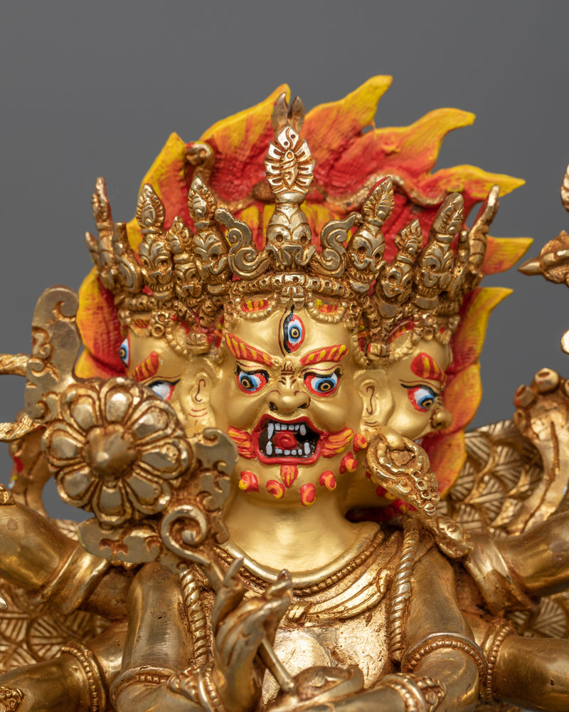 Hayagriva Yidam Statue for Shrine | The Wrathful Protector of Wisdom