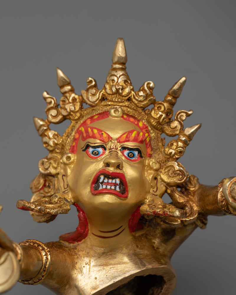 Hayagriva Yidam Statue for Shrine | The Wrathful Protector of Wisdom