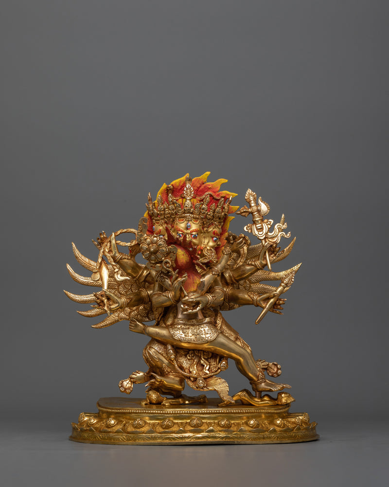 Hayagriva Yidam Statue for Shrine | The Wrathful Protector of Wisdom