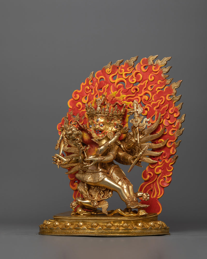 Hayagriva Yidam Statue for Shrine | The Wrathful Protector of Wisdom