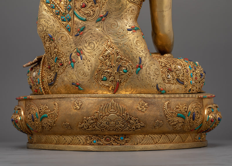 Shakyamuni Buddha Statue of Enlightenment and Compassion | Symbolizing peace and Wisdom