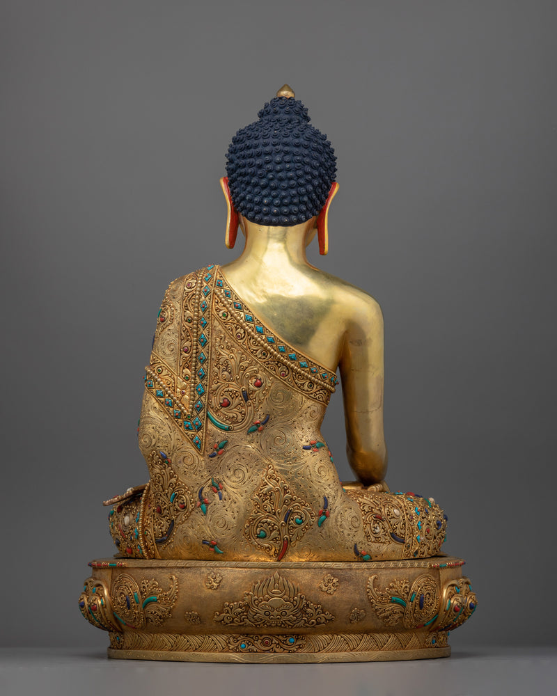 Shakyamuni Buddha Statue of Enlightenment and Compassion | Symbolizing peace and Wisdom