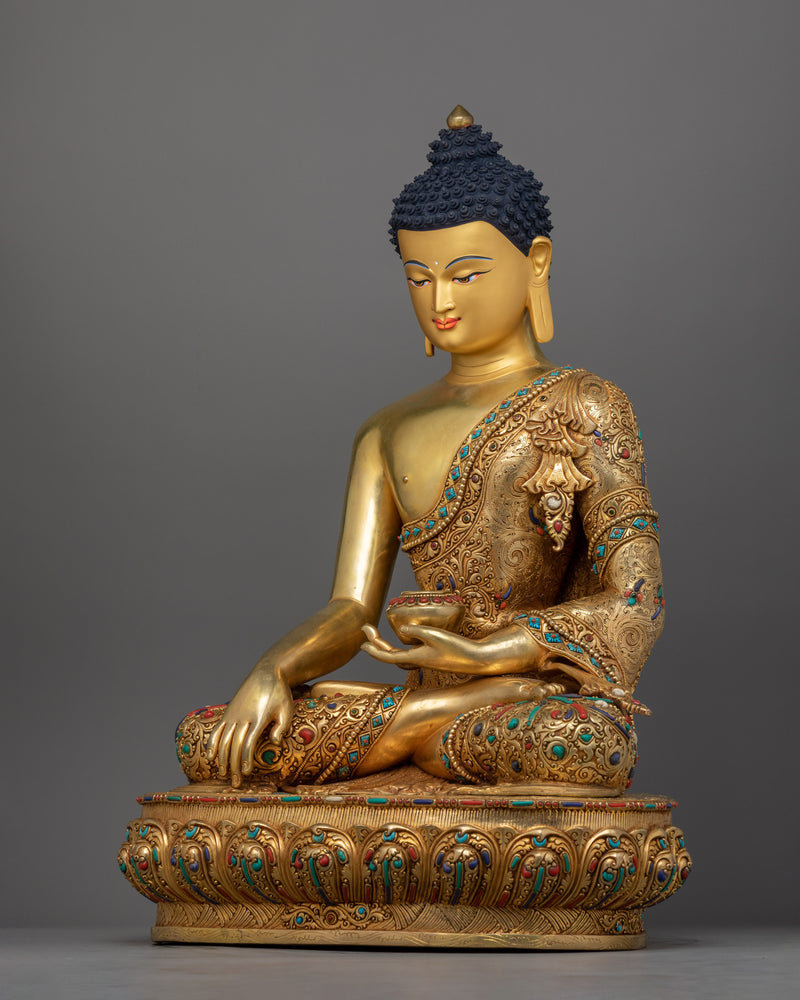 Shakyamuni Buddha Statue of Enlightenment and Compassion | Symbolizing peace and Wisdom