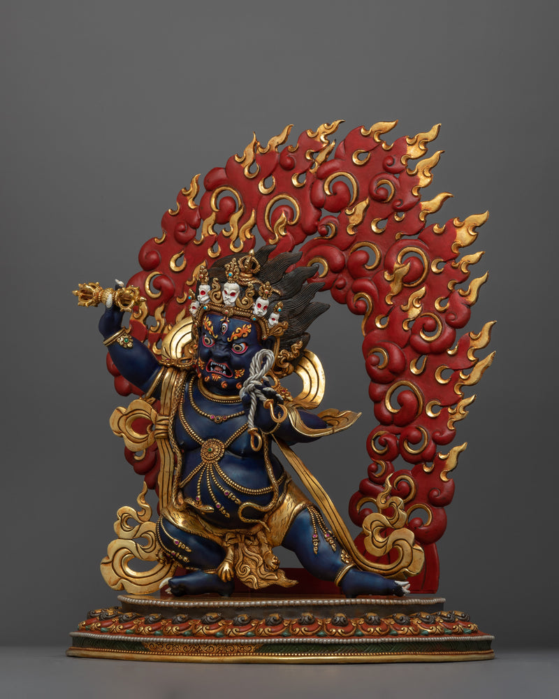 Handcrafted Lord of Power Vajrapani Statue | Strength Of All Buddhas