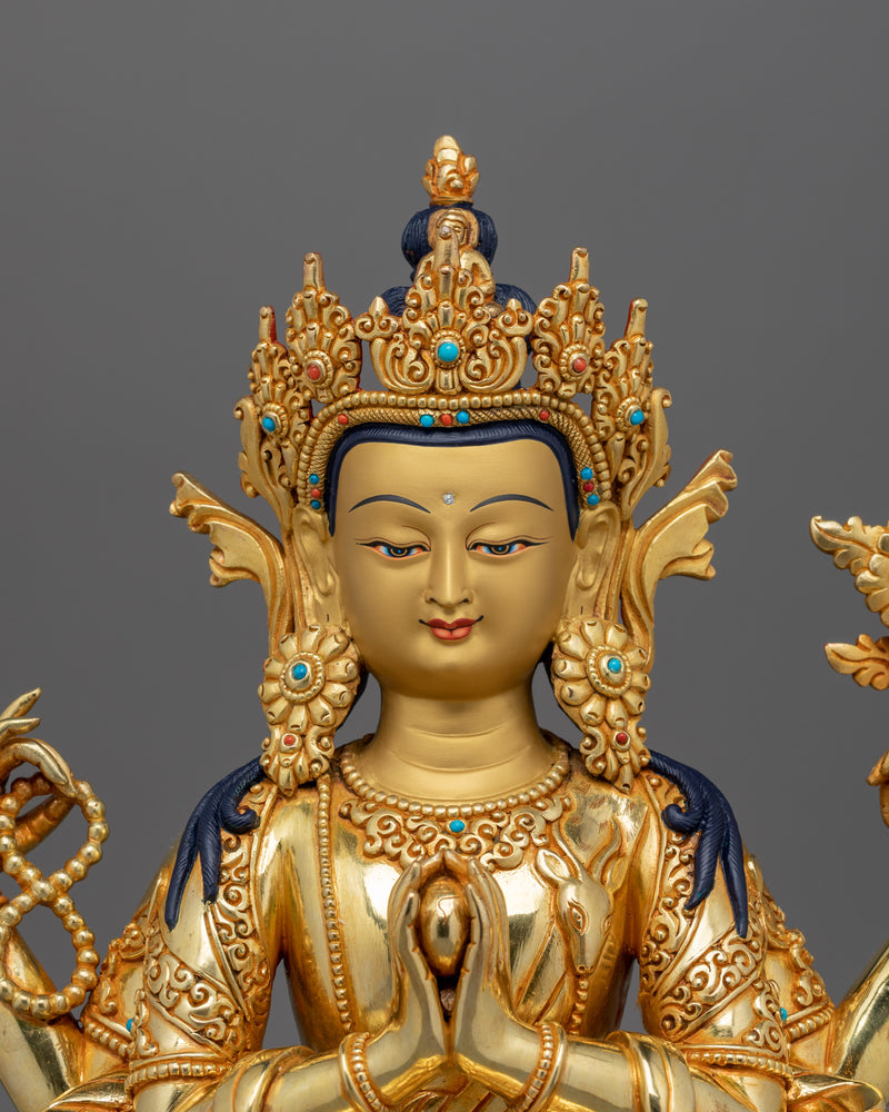 Home Decor Chenresig Statue | Bodhisattva of Compassionate Action