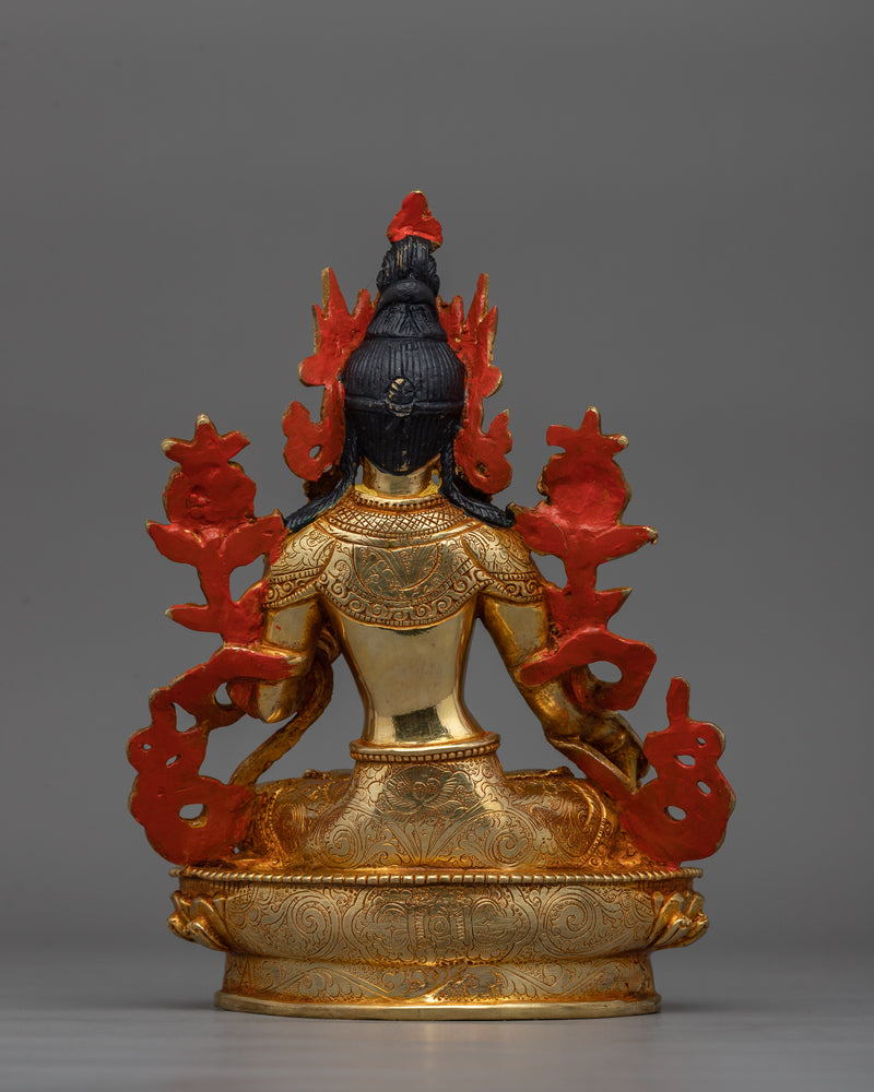 White Tara Bodhisattva with Seven Eyes | Goddess of Eternal Health and Compassion