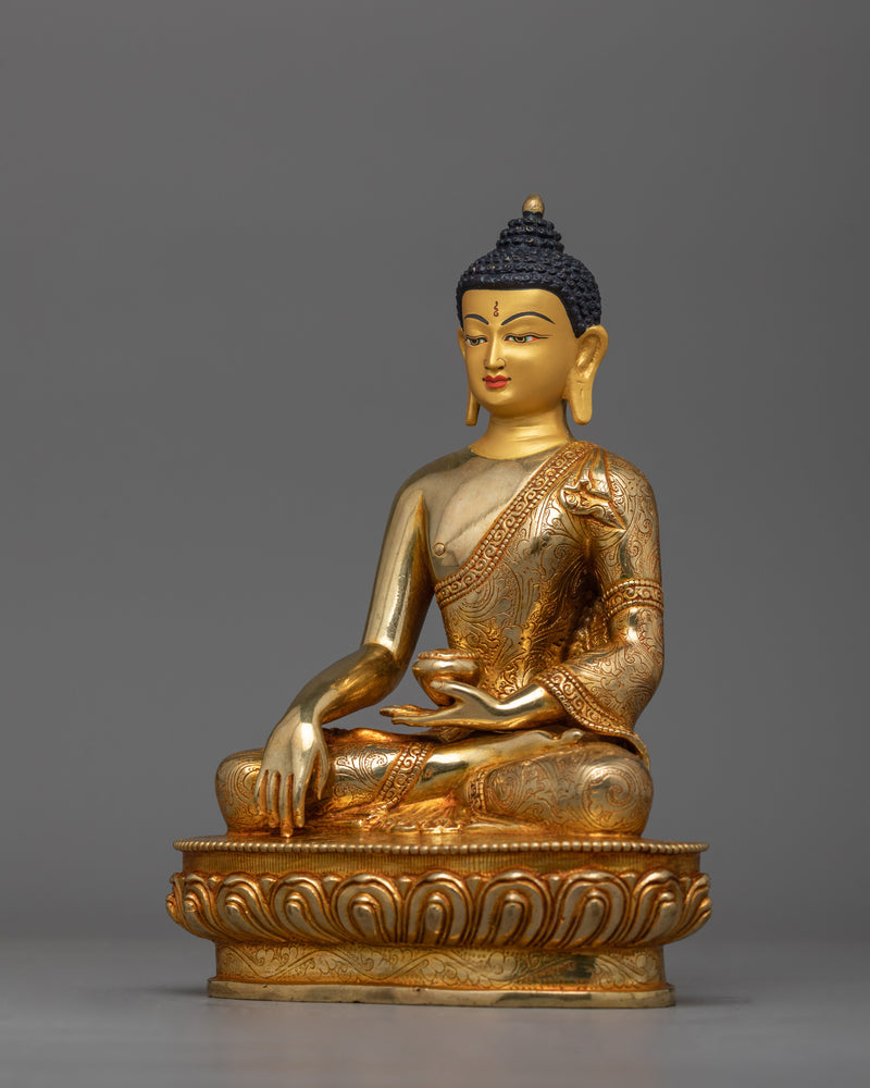 Historical Buddha Shakyamuni Dharma Decor | Embodiment of Inner Peace and Awakening