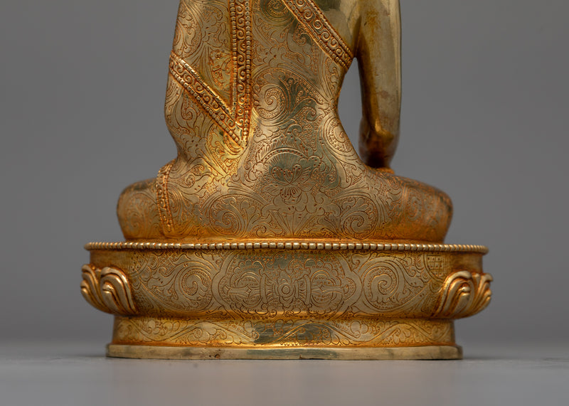 Historical Buddha Shakyamuni Dharma Decor | Embodiment of Inner Peace and Awakening