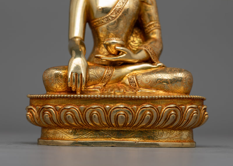 Historical Buddha Shakyamuni Dharma Decor | Embodiment of Inner Peace and Awakening