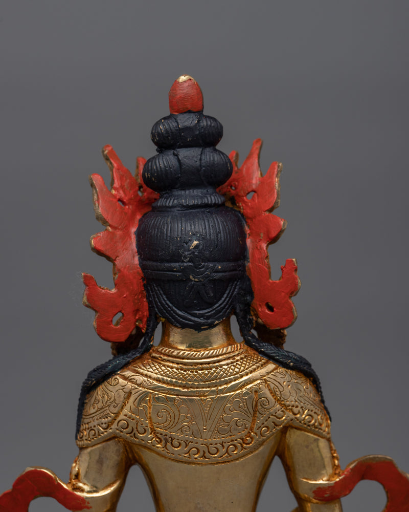 Longevity and Compassion Amitayus Statue | Handcrafted Enlightened Buddha