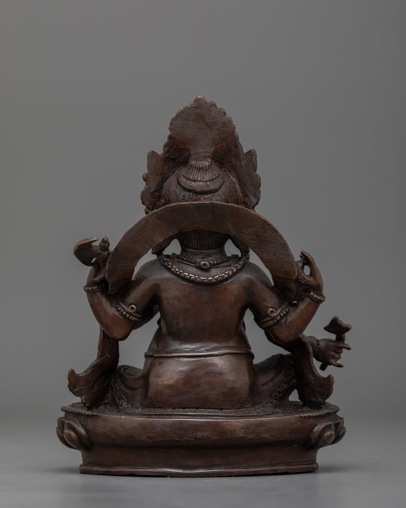 Hindu Lord of Wisdom Ganesh Figure | Spiritual Home Decor Statue