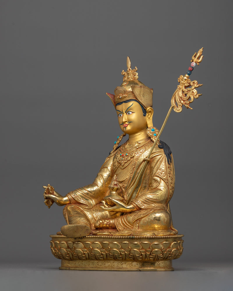 Guru Rinpoche Lotus-Born Figure | Embodiment of Enlightened Compassion