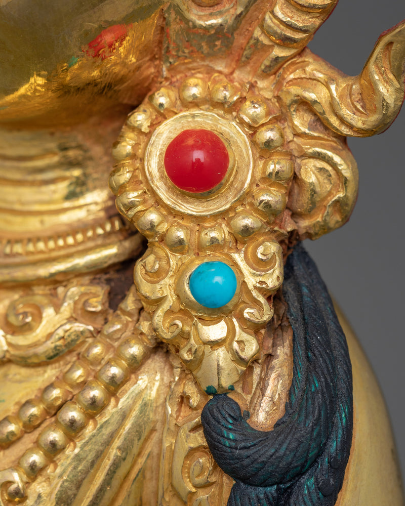 Amitayus Long Life Deity Sculpture | Symbol of Longevity and Spiritual Enlightenment